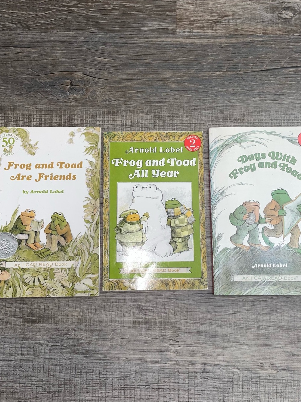 Set of 3 Frog & Toad Children's Books Softcover 1970's -  I Can Read Level 2